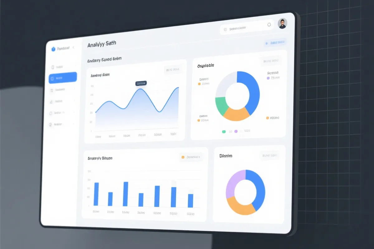 分析仪表盘示意图