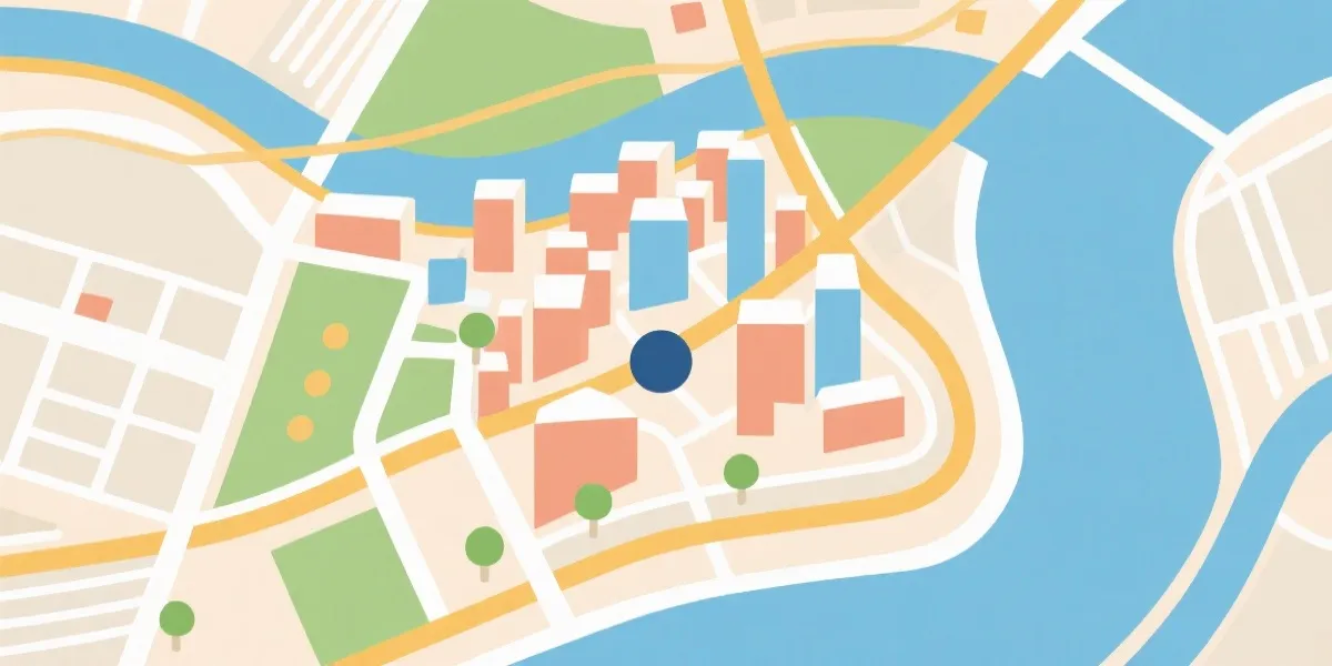 公司位置示意图